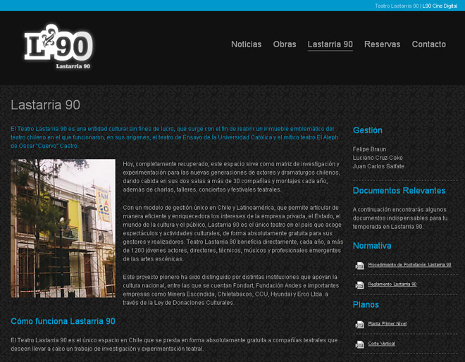 Teatro Lastarria 90