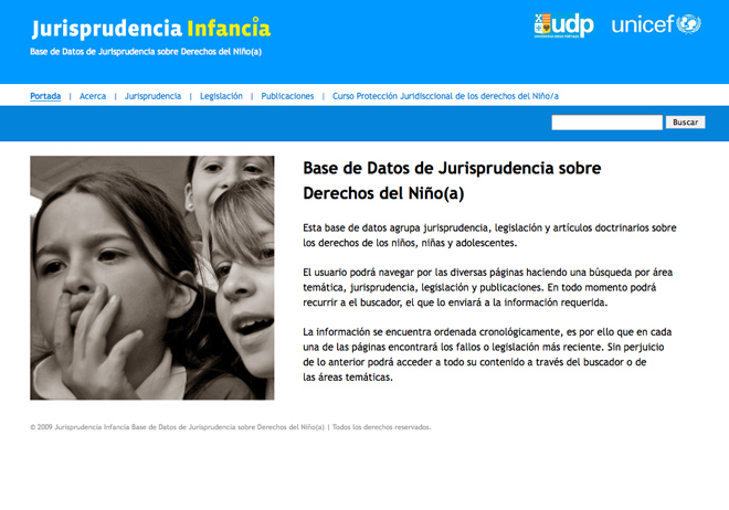 Jurisprudencia Infancia