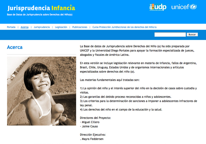 Jurisprudencia Infancia