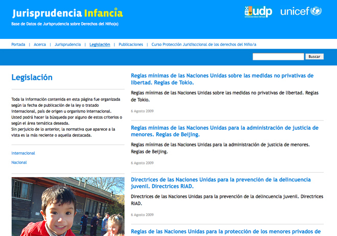 Jurisprudencia Infancia