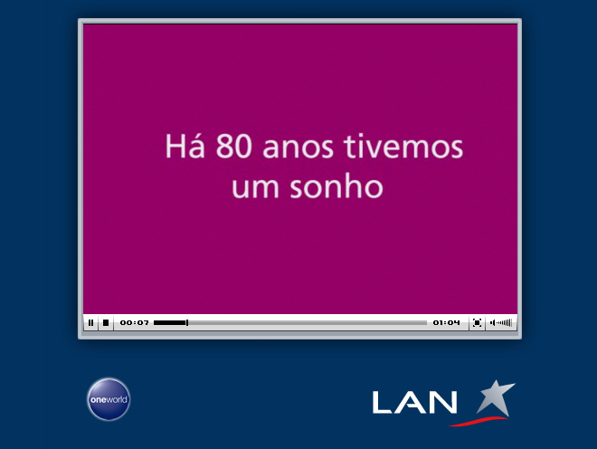 Tarjeta de Navidad LAN 2009