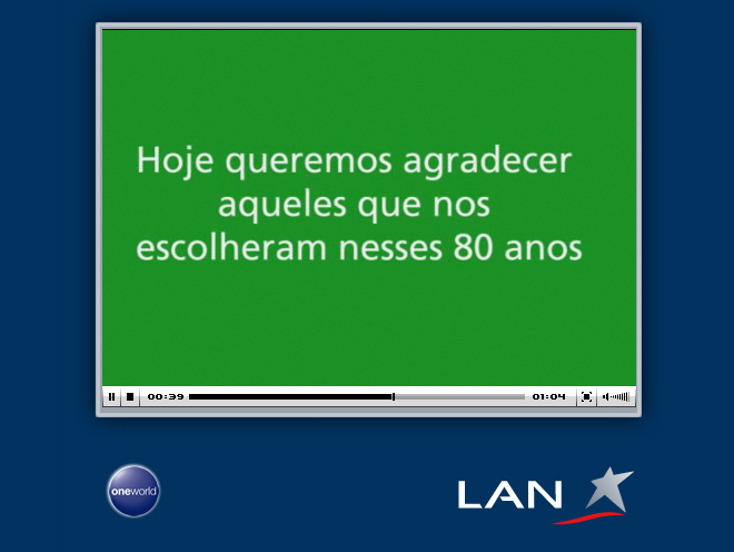 Tarjeta de Navidad LAN 2009