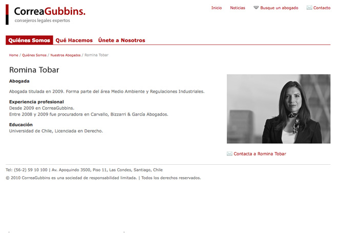 Correa Gubbins