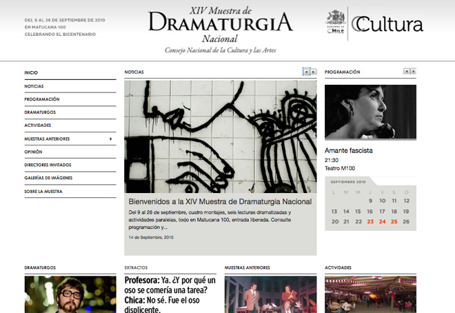 XIV Muestra de Dramaturgia Nacional