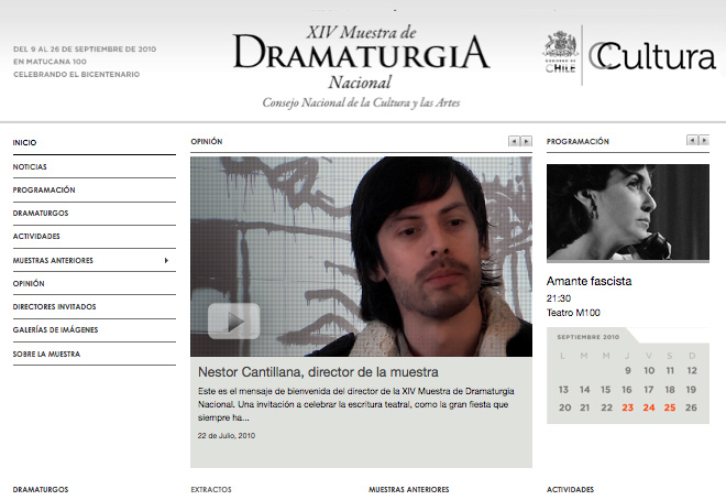 XIV Muestra de Dramaturgia Nacional